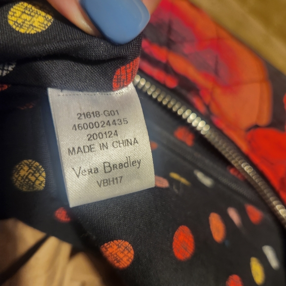 Vera Bradley Havana Rose Vivian Hobo Bag - Picture 10 of 13